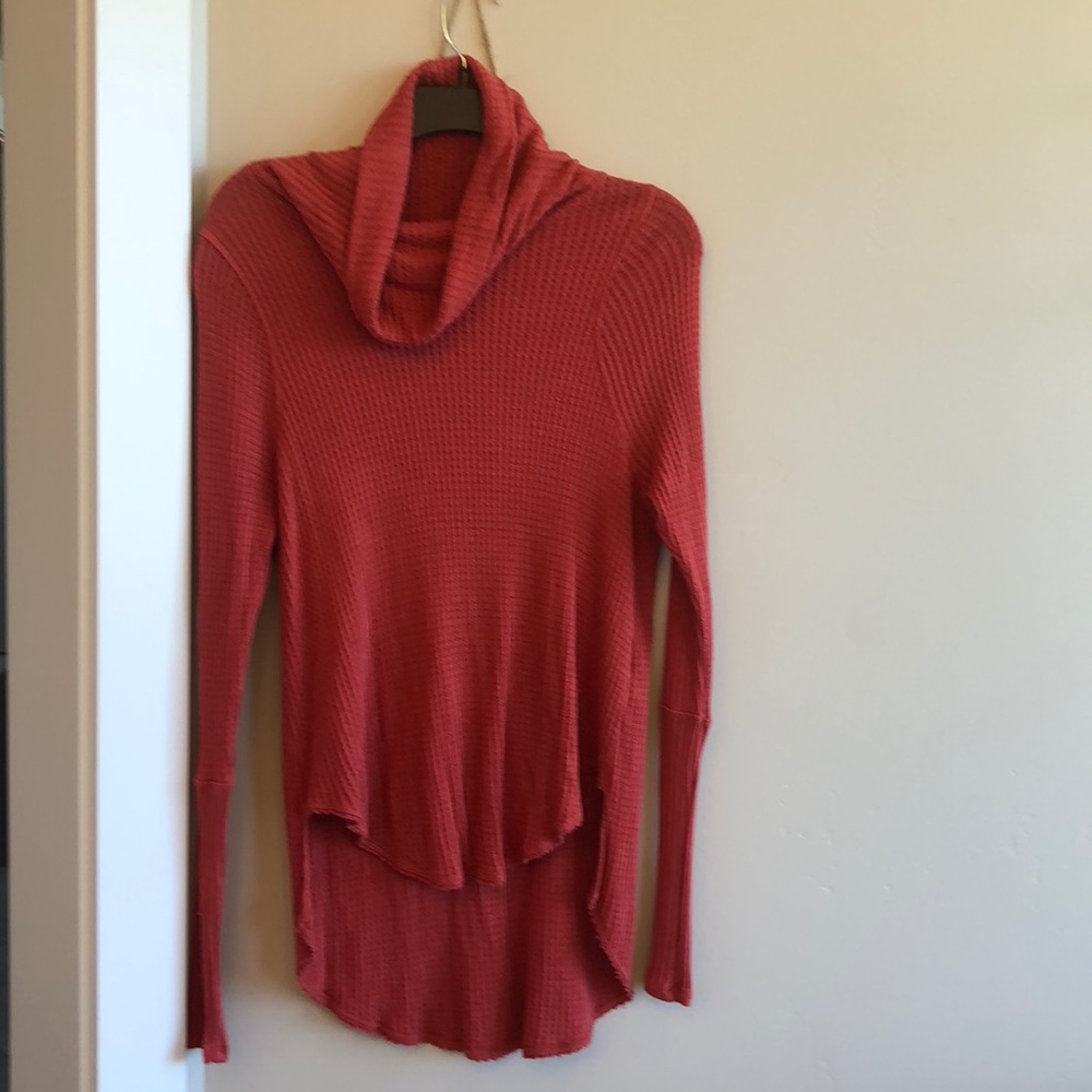 Free People cowl neck sweater